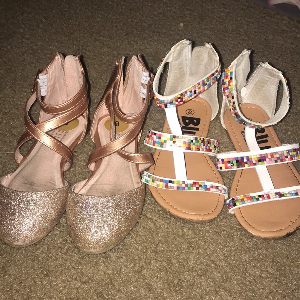 Cute shoes and gladiator sandals